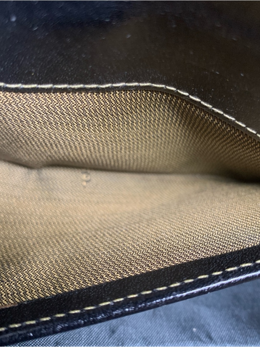 Fendi Zucca Canvas Bifold Wallet in Brown and Black - Picture 17 of 17